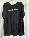 BEST BUDDIES Black T-Shirt - Mens Or  Unisex Size XXL Casual Simple Unisex T-shirt, Sweatshirt, Hoodie, Long Sleeve Tee - T-Shirt, Sweatshirt, Hoodie