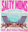 Salty Moms Beach Club girls just wanna have sun shirt Unisex T-shirt, Sweatshirt, Hoodie, Long Sleeve Tee - T-Shirt, Sweatshirt, Hoodie