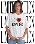 I love Goalies Dan Vladar Hockey shirt Unisex T-shirt, Sweatshirt, Hoodie, Long Sleeve Tee - T-Shirt, Sweatshirt, Hoodie