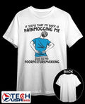 It seems that my back is painmogging me due to my poorposturemaxxing shirt Unisex T-shirt, Sweatshirt, Hoodie, Long Sleeve Tee - T-Shirt, Sweatshirt, Hoodie