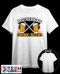 Brotherhood drink beers Buffalo Sabres shirt Unisex T-shirt, Sweatshirt, Hoodie, Long Sleeve Tee - T-Shirt, Sweatshirt, Hoodie