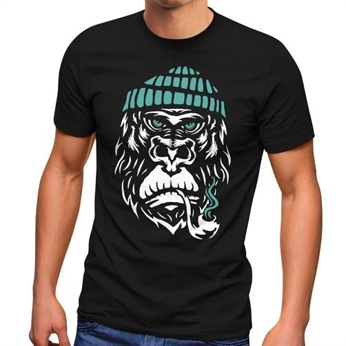 Mens T-Shirt Gorilla Monkey Monkey Captain Sailor Sailor Fashion Street Style Unisex T-shirt, Sweatshirt, Hoodie, Long Sleeve Tee - T-Shirt, Sweatshirt, Hoodie