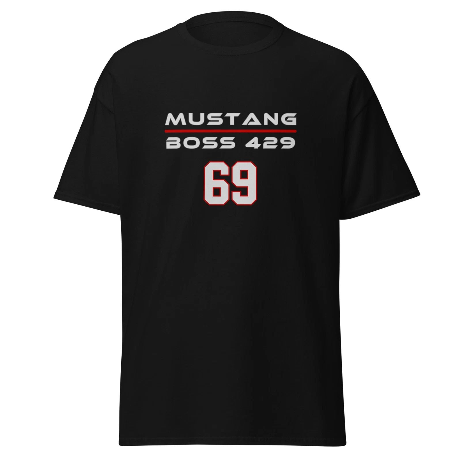 Premium T-Shirt For Ford Mustang Boss 429 1969 Car Enthusiast Birthday Gift Unisex T-shirt, Sweatshirt, Hoodie, Long Sleeve Tee - T-Shirt, Sweatshirt, Hoodie