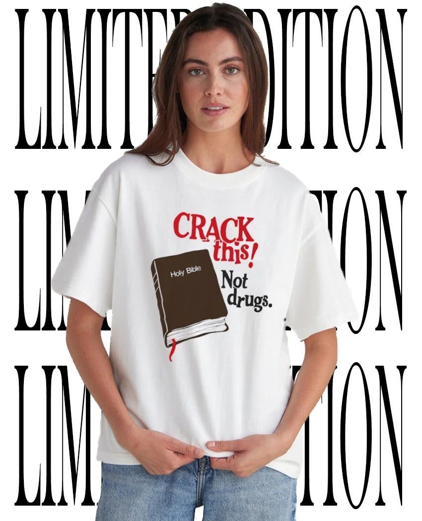 Crack this not drugs shirt Unisex T-shirt, Sweatshirt, Hoodie, Long Sleeve Tee - T-Shirt, Sweatshirt, Hoodie