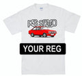 MK 2 Ford Escort RS 2000 Custom Retro Classic Car T Shirt Unisex T-shirt, Sweatshirt, Hoodie, Long Sleeve Tee - T-Shirt, Sweatshirt, Hoodie