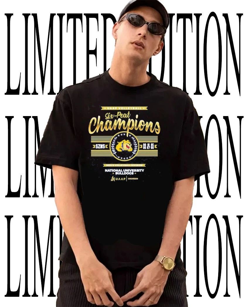 NU Bulldogs Mens Volleyball Championship UAAP Season 88 shirt Unisex T-shirt, Sweatshirt, Hoodie, Long Sleeve Tee - T-Shirt, Sweatshirt, Hoodie