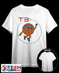 T3 Basketball logo shirt Unisex T-shirt, Sweatshirt, Hoodie, Long Sleeve Tee - T-Shirt, Sweatshirt, Hoodie