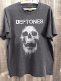 Deftones Skull Logo Rock Band Heavy Cotton Charcoal T-shirt Size S-5XL Unisex T-shirt, Sweatshirt, Hoodie, Long Sleeve Tee - T-Shirt, Sweatshirt, Hoodie