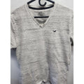 Hollister Must-Have Collection Mens Large Gray V-Neck Tee Space Dye Logo Shirt Unisex T-shirt, Sweatshirt, Hoodie, Long Sleeve Tee - T-Shirt, Sweatshirt, Hoodie