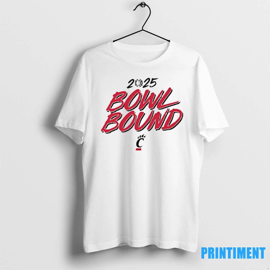 Cincinnati Bearcats 2025 Bowl Bound Tshirts Sweater Unisex T-shirt, Sweatshirt, Hoodie, Long Sleeve Tee - T-Shirt, Sweatshirt, Hoodie