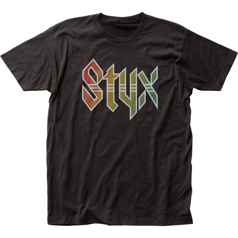 Styx Logo Mens T Shirt Music Classic Concert Rock N Roll Band Tee New Black Unisex T-shirt, Sweatshirt, Hoodie, Long Sleeve Tee - T-Shirt, Sweatshirt, Hoodie