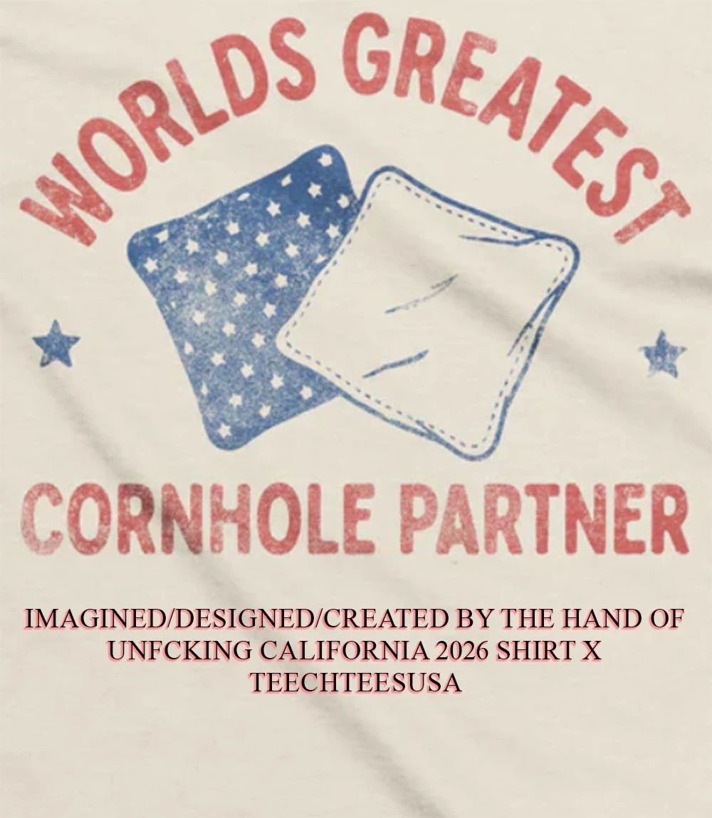 Worlds Greatest Cornhole Partner shirt Unisex T-shirt, Sweatshirt, Hoodie, Long Sleeve Tee - T-Shirt, Sweatshirt, Hoodie