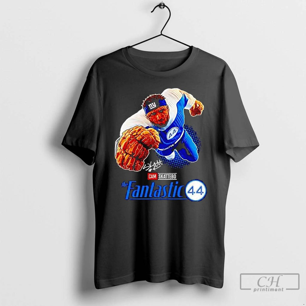 Classic Cam Skattebo Thing Fantastic 4 New York Giants T Shirts Unisex T-shirt, Sweatshirt, Hoodie, Long Sleeve Tee - T-Shirt, Sweatshirt, Hoodie