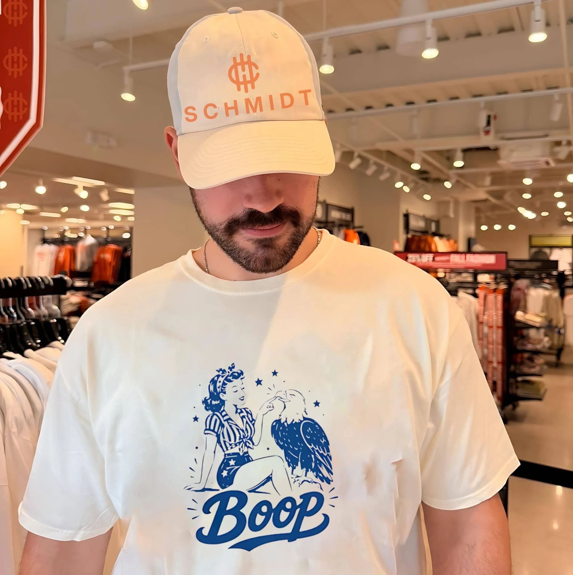 Boop Eagle Patriotic 4th of July shirt Unisex T-shirt, Sweatshirt, Hoodie, Long Sleeve Tee - T-Shirt, Sweatshirt, Hoodie