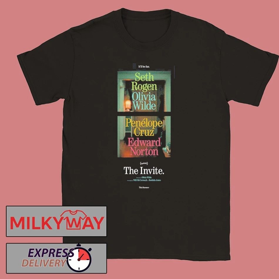Olivia Wildes The Invite Movie First Poster T-Shirt Unisex T-shirt, Sweatshirt, Hoodie, Long Sleeve Tee - T-Shirt, Sweatshirt, Hoodie