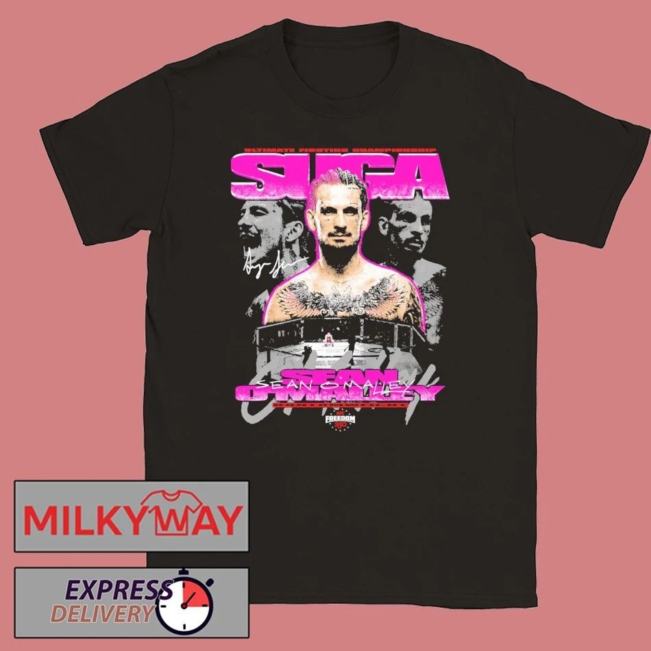 UFC Freedom 250 Sean OMalley Suga T-Shirt Unisex T-shirt, Sweatshirt, Hoodie, Long Sleeve Tee - T-Shirt, Sweatshirt, Hoodie