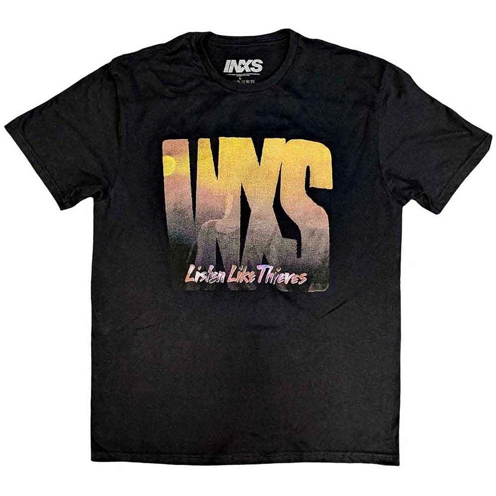 INXS Listen Like Thieves Tour Official T-Shirt MenS Unisex T-shirt, Sweatshirt, Hoodie, Long Sleeve Tee - T-Shirt, Sweatshirt, Hoodie