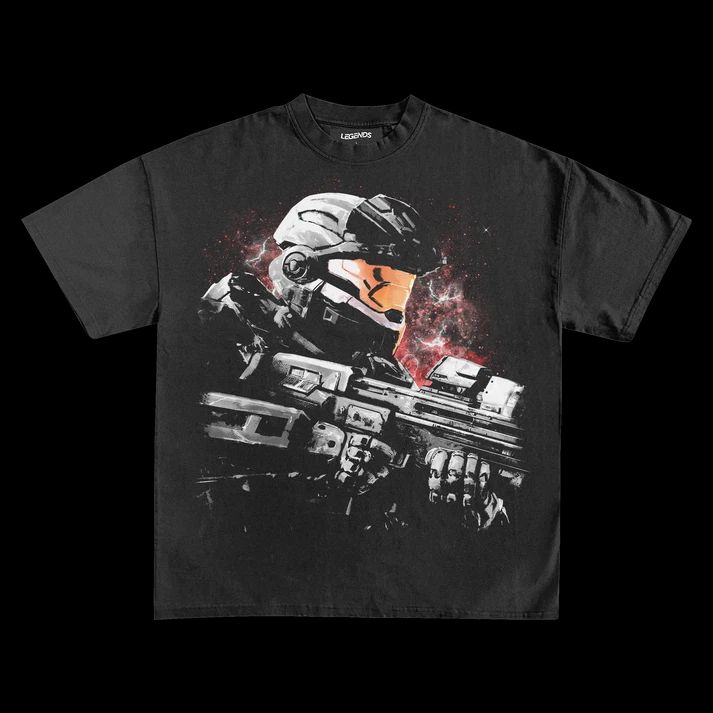 Sci-Fi Spartan Soldier T-Shirt Vintage Armor Graphic Tee Unisex Unisex T-shirt, Sweatshirt, Hoodie, Long Sleeve Tee - T-Shirt, Sweatshirt, Hoodie