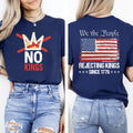 No Kings T-Shirt, Rejecting Kings Since 1776 Shirt, We The People Anti Trump Tee Unisex T-shirt, Sweatshirt, Hoodie, Long Sleeve Tee - T-Shirt, Sweatshirt, Hoodie