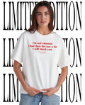 Ind Whytee Im not Rihanna I dont love the way u lie I will block you tee Unisex T-shirt, Sweatshirt, Hoodie, Long Sleeve Tee - T-Shirt, Sweatshirt, Hoodie