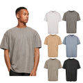 Build Your Brand Acid washed heavy oversized tee - Round neck, Set-in sleeve Unisex T-shirt, Sweatshirt, Hoodie, Long Sleeve Tee - T-Shirt, Sweatshirt, Hoodie