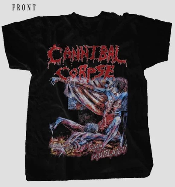 CANNIBAL CORPSE Tomb of the Mutilated T-Shirt Cotton Black Men S to 5XL Unisex T-shirt, Sweatshirt, Hoodie, Long Sleeve Tee - T-Shirt, Sweatshirt, Hoodie