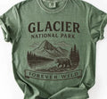 Glacier National Park Comfort Tee Shirt Nature Outdoors Hiking Travel Gift Unisex T-shirt, Sweatshirt, Hoodie, Long Sleeve Tee - T-Shirt, Sweatshirt, Hoodie