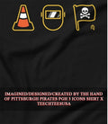 Pittsburgh Pirates PGH 3 icons shirt Unisex T-shirt, Sweatshirt, Hoodie, Long Sleeve Tee - T-Shirt, Sweatshirt, Hoodie