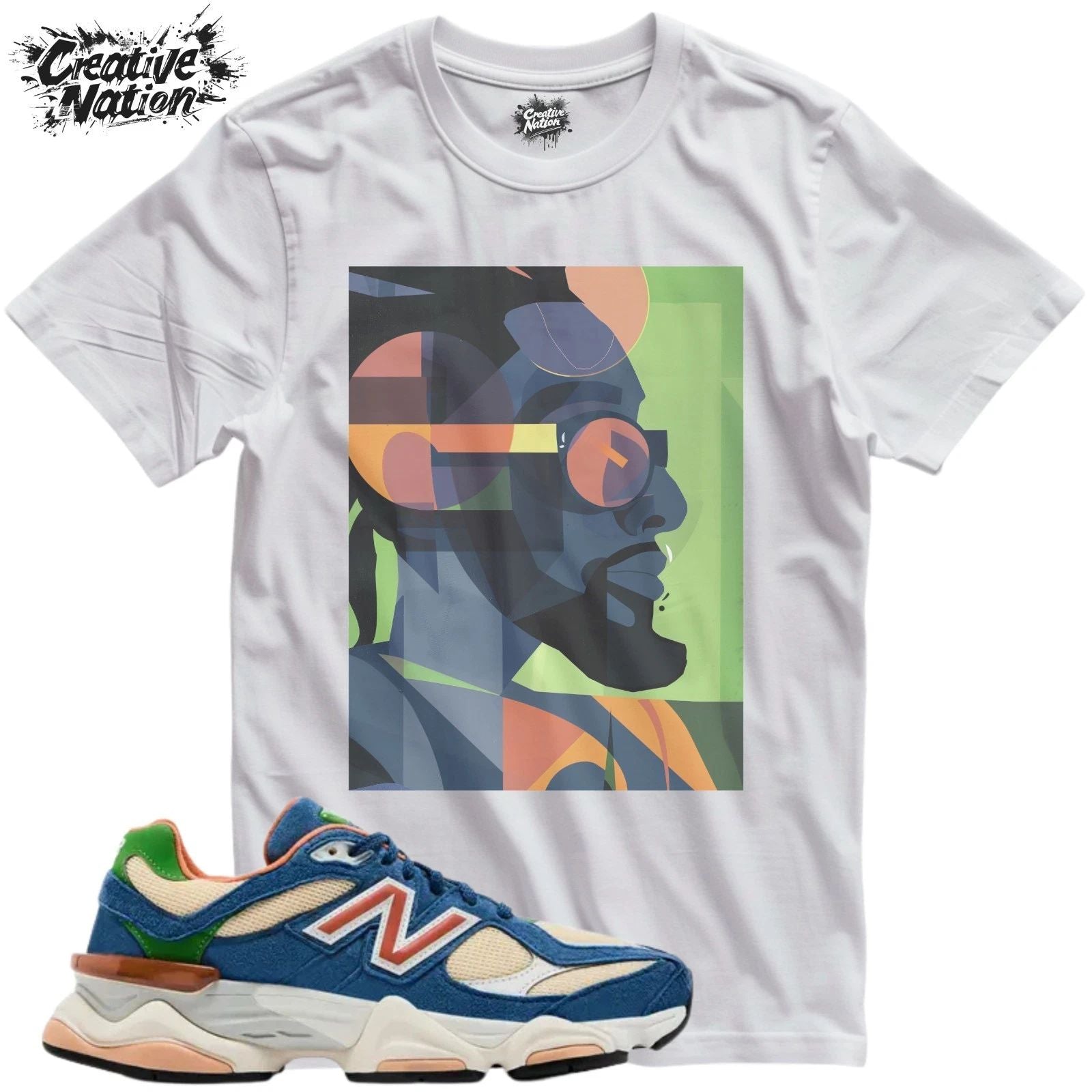 Shirt To Match New Balance 9060 Blue Beige Unisex Tee Sneaker Shirt Cool Shirt Unisex T-shirt, Sweatshirt, Hoodie, Long Sleeve Tee - T-Shirt, Sweatshirt, Hoodie