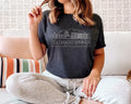 Colorado Springs Minimal Skyline Design Shirt Travel Gift Trip Souvenir Tee Unisex T-shirt, Sweatshirt, Hoodie, Long Sleeve Tee - T-Shirt, Sweatshirt, Hoodie
