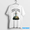 Sword In The Stone Courage Is Chosen Mariners Vintage Tshirts Sweater Unisex T-shirt, Sweatshirt, Hoodie, Long Sleeve Tee - T-Shirt, Sweatshirt, Hoodie