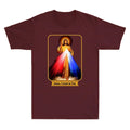 Jesus I Trust In You Divine Mercy Catholic Funny Jesus Meme Quote Men's T-Shirt Unisex T-shirt, Sweatshirt, Hoodie, Long Sleeve Tee - T-Shirt, Sweatshirt, Hoodie