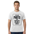 Personalised T-Shirt  Custom Name, Text & Logo | Mens Organic Cotton Tee Unisex T-shirt, Sweatshirt, Hoodie, Long Sleeve Tee - T-Shirt, Sweatshirt, Hoodie