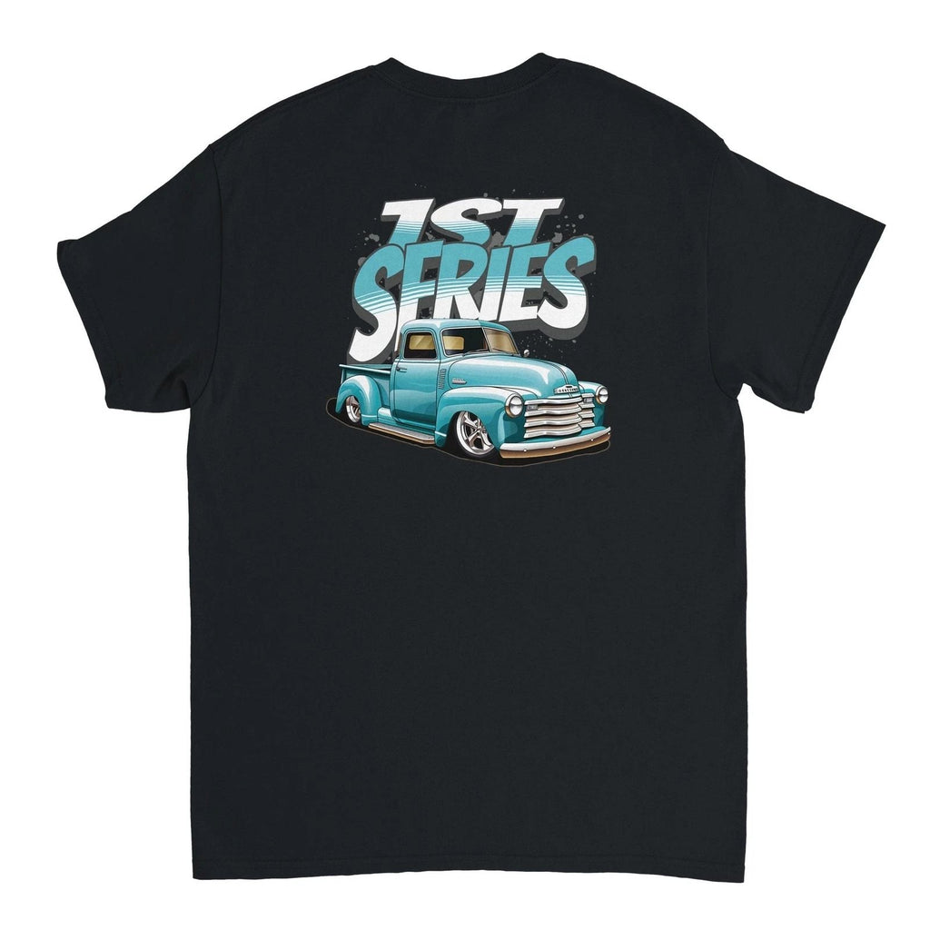 Chevy 3100 1st Series Heavyweight Cotton T-Shirt Unisex T-shirt, Sweatshirt, Hoodie, Long Sleeve Tee - T-Shirt, Sweatshirt, Hoodie