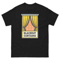 Blackout Curtains Hotel Item Travel Motel T-Shirt Unisex T-shirt, Sweatshirt, Hoodie, Long Sleeve Tee - T-Shirt, Sweatshirt, Hoodie