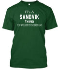 Sandvik Tee T-Shirt Made in the USA Size S to 5XL Unisex T-shirt, Sweatshirt, Hoodie, Long Sleeve Tee - T-Shirt, Sweatshirt, Hoodie