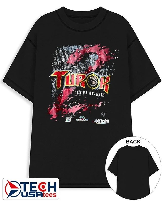 Turok 2 Seeds of Evil shirt Unisex T-shirt, Sweatshirt, Hoodie, Long Sleeve Tee - T-Shirt, Sweatshirt, Hoodie