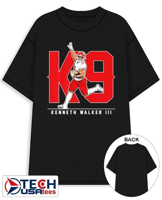K9 Kansas City Chiefs Kenneth Walker III shirt Unisex T-shirt, Sweatshirt, Hoodie, Long Sleeve Tee - T-Shirt, Sweatshirt, Hoodie