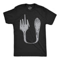 Mens Funny T Shirts Fork U Sarcastic Graphic Novelty Tee for Men Unisex T-shirt, Sweatshirt, Hoodie, Long Sleeve Tee - T-Shirt, Sweatshirt, Hoodie