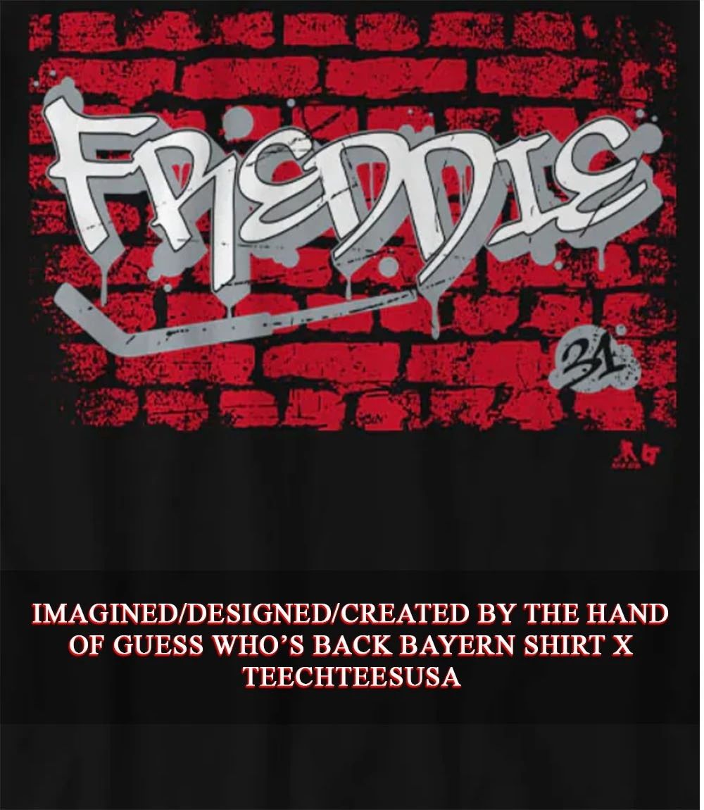 Frederik Andersen #31 Carolina Hurricanes Brick Wall Freddie shirt Unisex T-shirt, Sweatshirt, Hoodie, Long Sleeve Tee - T-Shirt, Sweatshirt, Hoodie