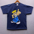 DJ Street Style Mens L Skate Punk Baggie Jeans Cool Graphic Navy T Shirt Y2K Vtg Unisex T-shirt, Sweatshirt, Hoodie, Long Sleeve Tee - T-Shirt, Sweatshirt, Hoodie
