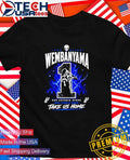 The Alien Victor Wembanyama San Antonio Spurs Take Us Home Finals 2026 shirt Unisex T-shirt, Sweatshirt, Hoodie, Long Sleeve Tee - T-Shirt, Sweatshirt, Hoodie