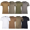 Mil-Tec US Style Cotton T-Shirt Crew Neck Relaxed Fit Breathable Lightweight Unisex T-shirt, Sweatshirt, Hoodie, Long Sleeve Tee - T-Shirt, Sweatshirt, Hoodie