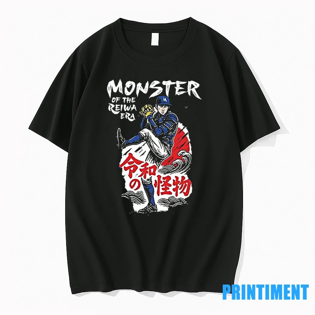 Los Angeles Dodgers Shohei Ohtani Monster Of The Reina Era Tshirts Sweater Unisex T-shirt, Sweatshirt, Hoodie, Long Sleeve Tee - T-Shirt, Sweatshirt, Hoodie