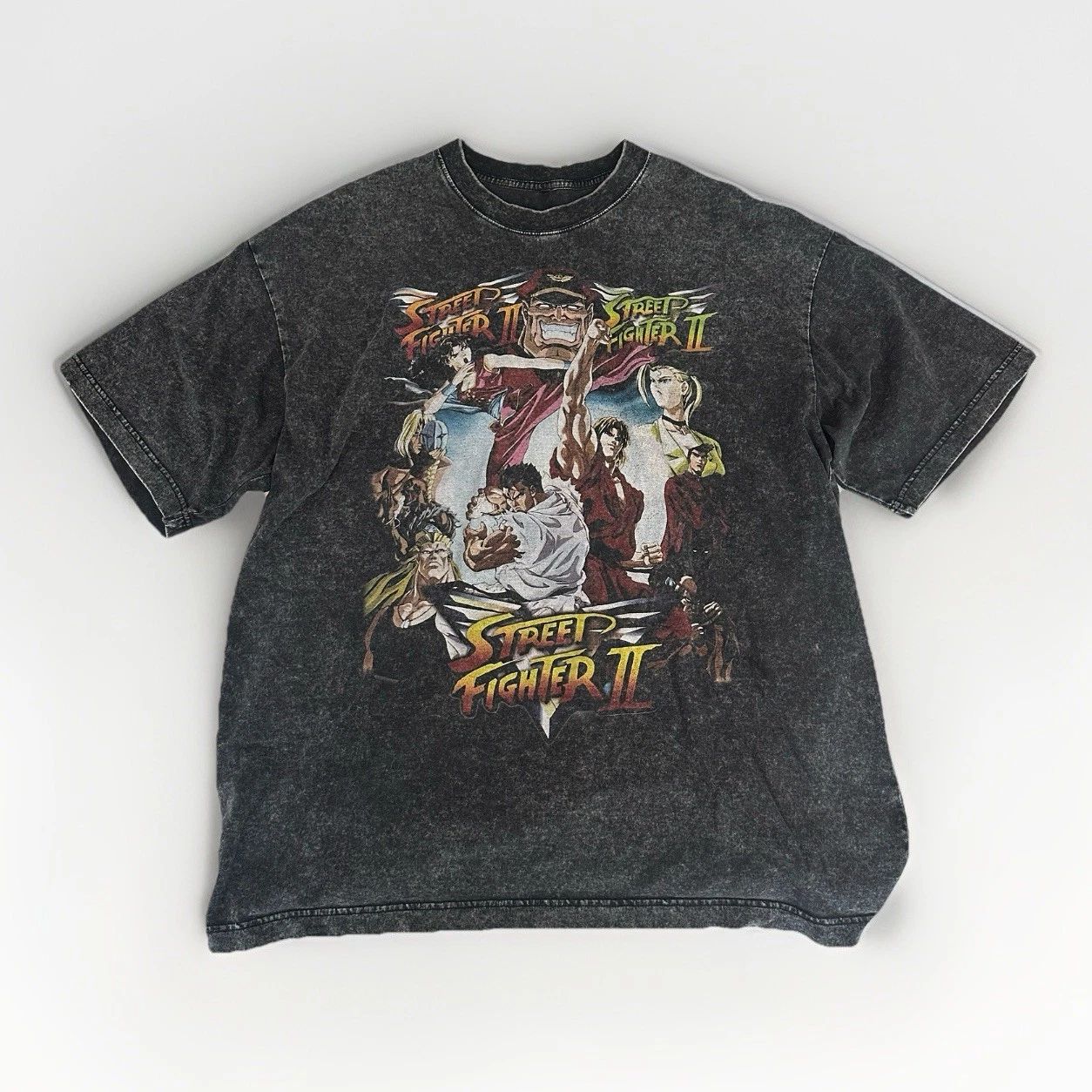 Street Fighter Vintage Style T-Shirt Size XL Video Game Promo Unisex T-shirt, Sweatshirt, Hoodie, Long Sleeve Tee - T-Shirt, Sweatshirt, Hoodie