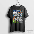 Classic Los Angeles Dodgers 2025 Nl West Division Champions Back To Back To Back Unisex T-shirt, Sweatshirt, Hoodie, Long Sleeve Tee - T-Shirt, Sweatshirt, Hoodie
