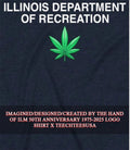 Illinois Department of Recreation Weed shirt Unisex T-shirt, Sweatshirt, Hoodie, Long Sleeve Tee - T-Shirt, Sweatshirt, Hoodie