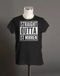 St Mirren Straight Outta ST MIRREN T-Shirt | Organic Unisex Unisex T-shirt, Sweatshirt, Hoodie, Long Sleeve Tee - T-Shirt, Sweatshirt, Hoodie