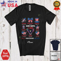 Custom Name God 250th Anniversary; 4th Of July USA Flag Eagle Patriotic T-Shirt Unisex T-shirt, Sweatshirt, Hoodie, Long Sleeve Tee - T-Shirt, Sweatshirt, Hoodie