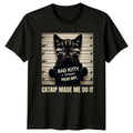 Bad Kitty Mugshot T-Shirt - Catnip Made Me Do It - Funny Cat T-Shirt Unisex T-shirt, Sweatshirt, Hoodie, Long Sleeve Tee - T-Shirt, Sweatshirt, Hoodie